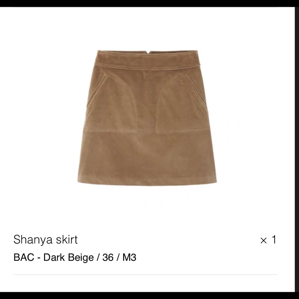 NWT APC Jupe Shanya Skirt.